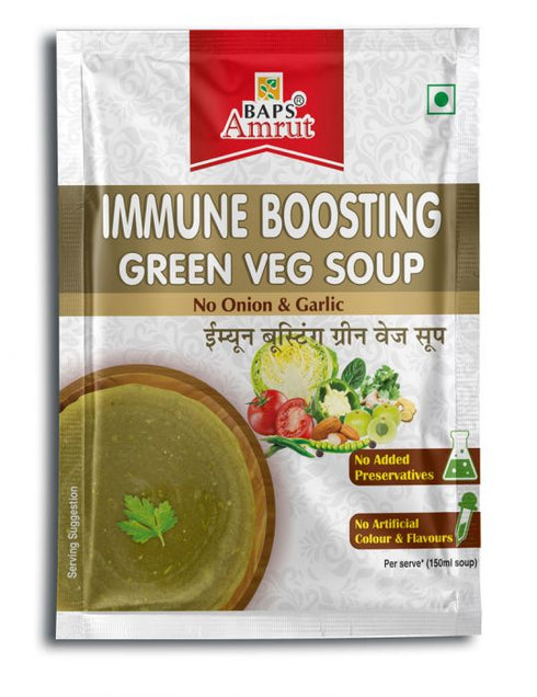 Baps Amrut Immune Boosting Green Veg Soup
